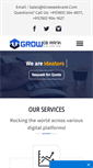 Mobile Screenshot of growwebrank.com